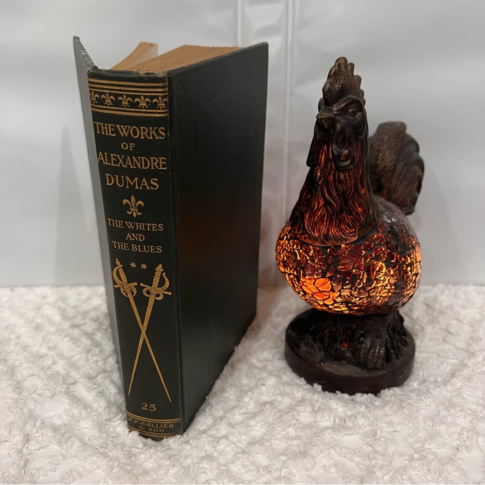 Copyright 1910 The Whites And The Blues The Works of Alexandre Dumas Hardcover